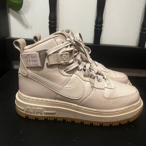 Nike Air Force 1 High Utility 2.0 in the Fossil Stone colorway women’s (7.5)
